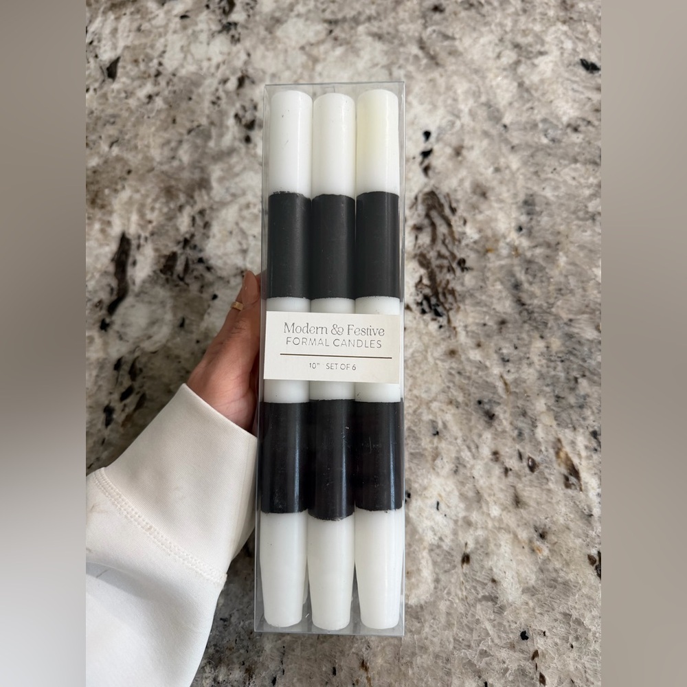Modern & Festive Formal Candles